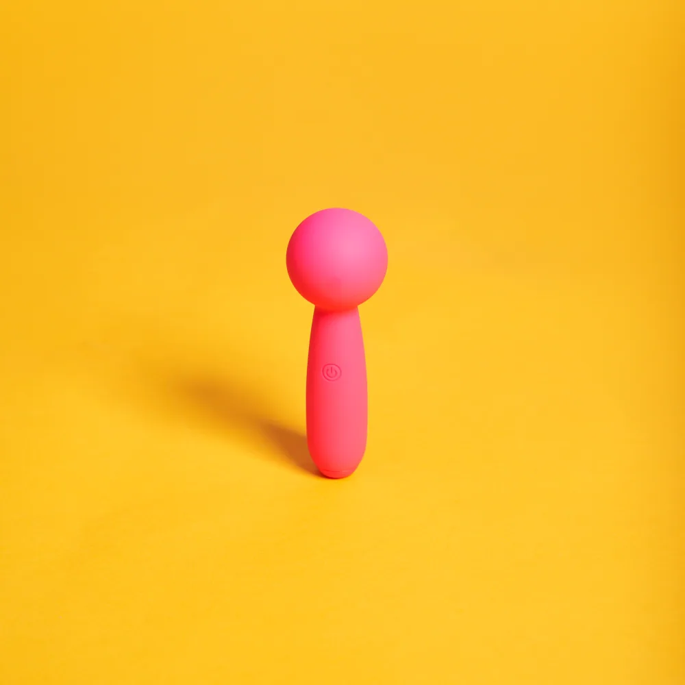 Lolly travel wand — close-up detail